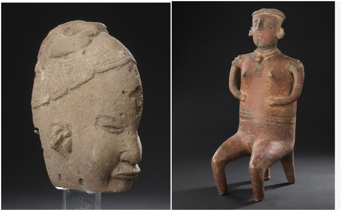 Consumer in France the sale of six prehispanal pieces of Mesoamerica