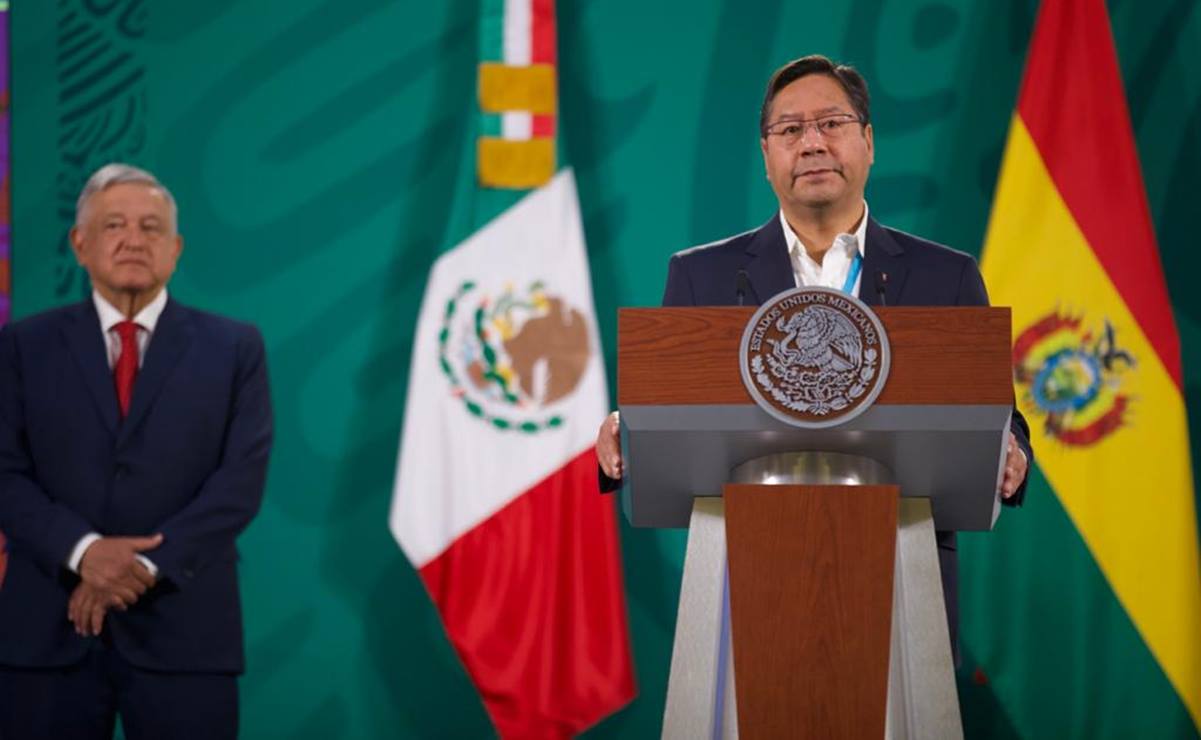 Bolivia no olvidará nunca que México le abrió las puertas: Luis Arce en el  Senado