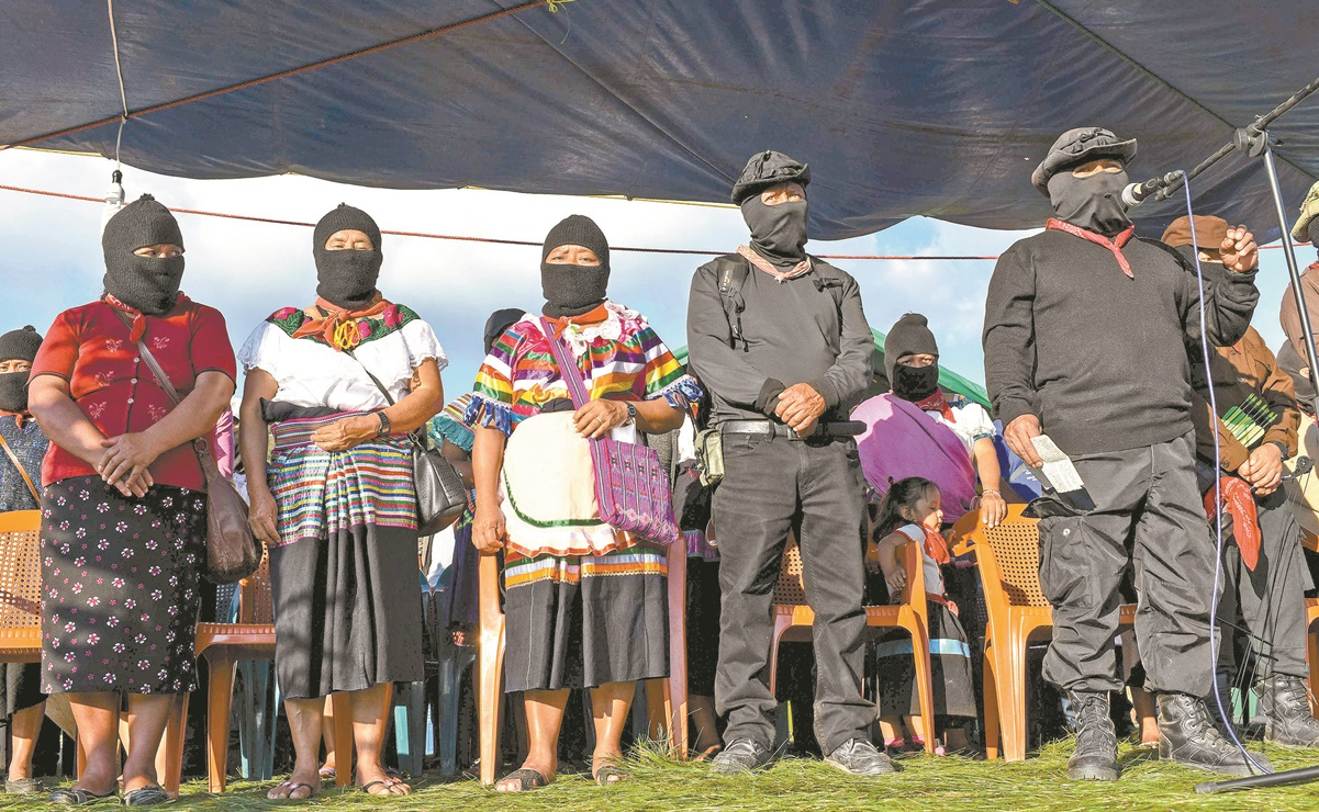 Zapatistas harán su consulta sobre juicios a ex funcionarios: subcomandante Galeano