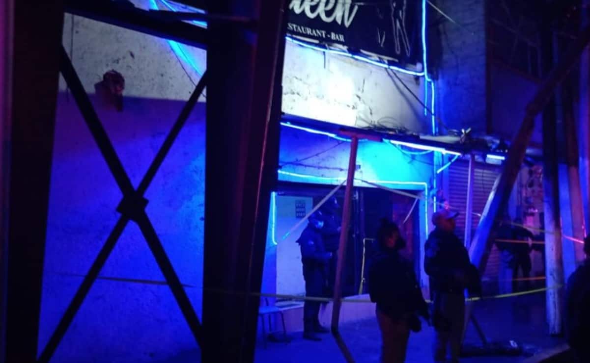 Balacera deja un muerto y tres heridos en bar de Tultitlán