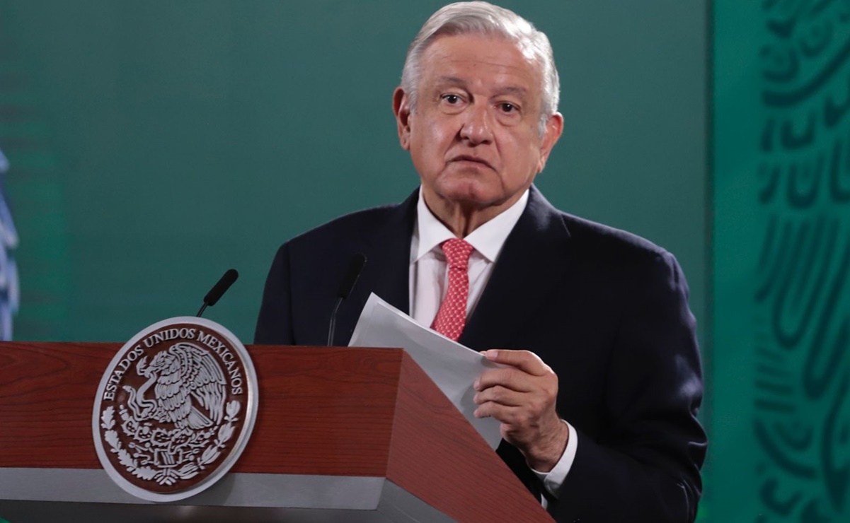 El presidente Andrés Manuel López Obrador en conferencia matutina de este 22 de junio