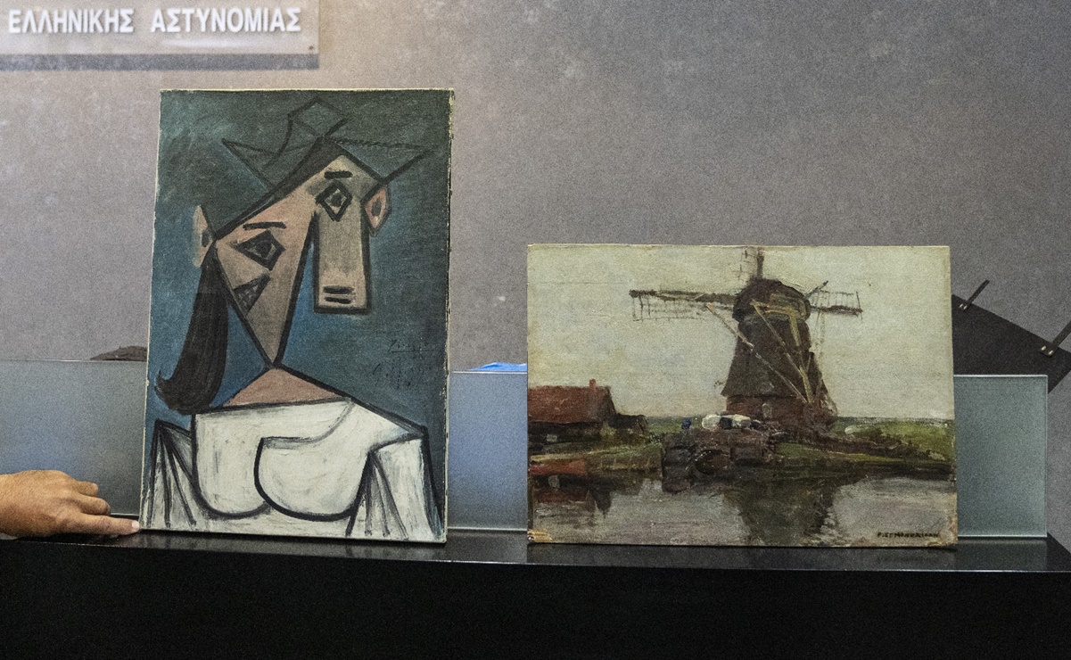 Recuperan un Picasso y un Mondrian, robados hace 9 años