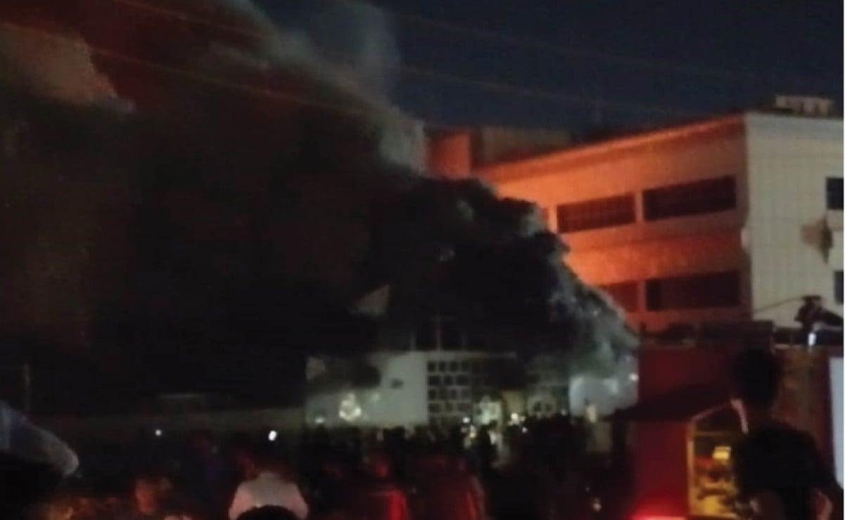 Reportan más de 40 muertos en incendio de un hospital para Covid-19 del sur de Irak