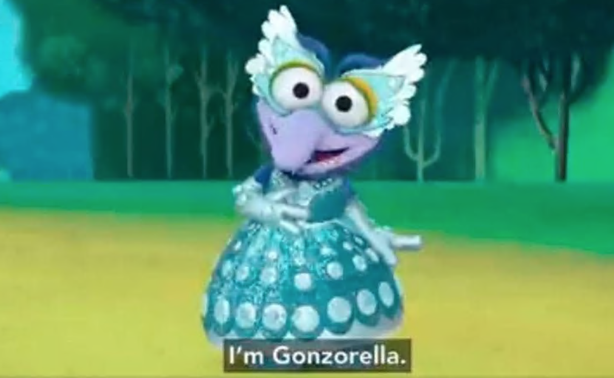 gonzo genero fluido - Gonzo usa vestido y se declara del género fluido en "Muppets Babies"