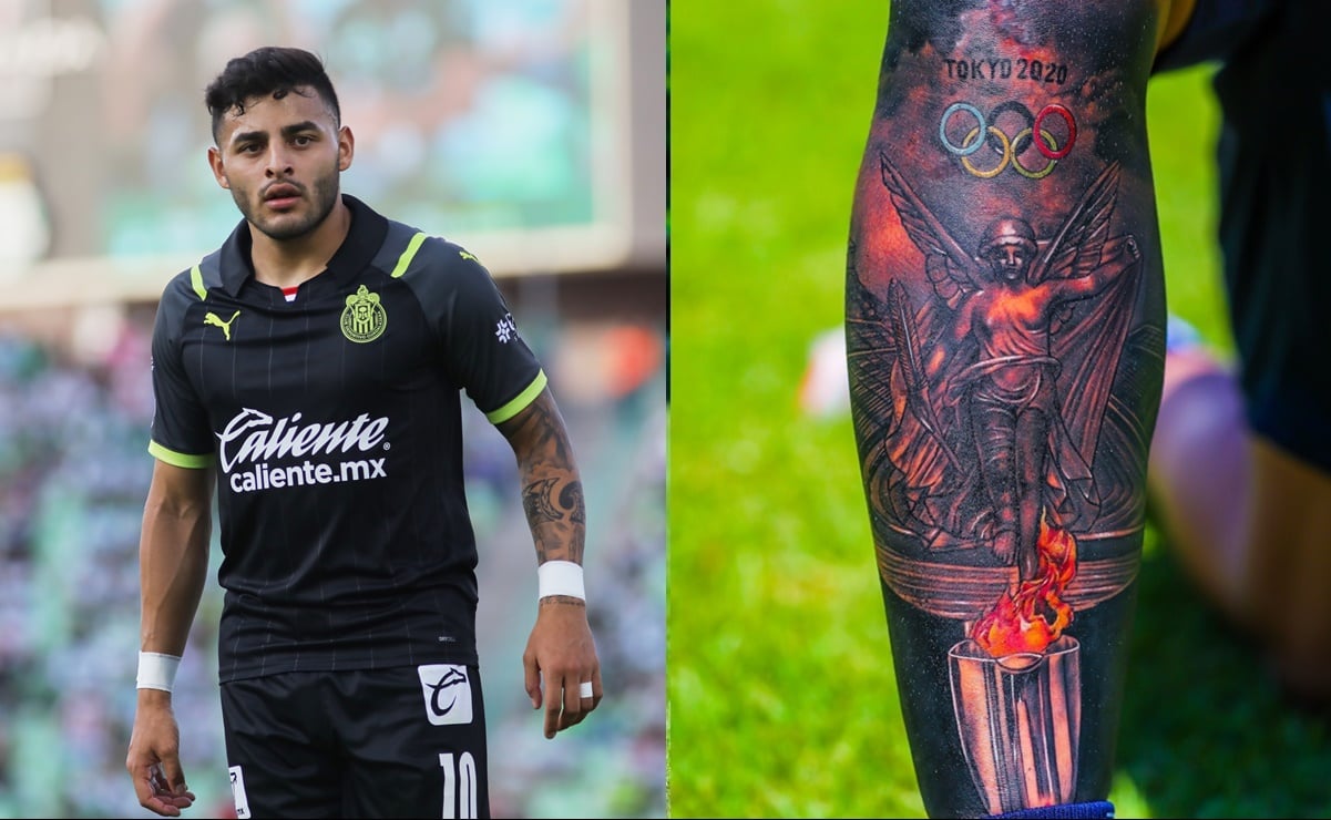 En Chivas hay molestia por el tatuaje de Tokio 2020 de Alexis Vega