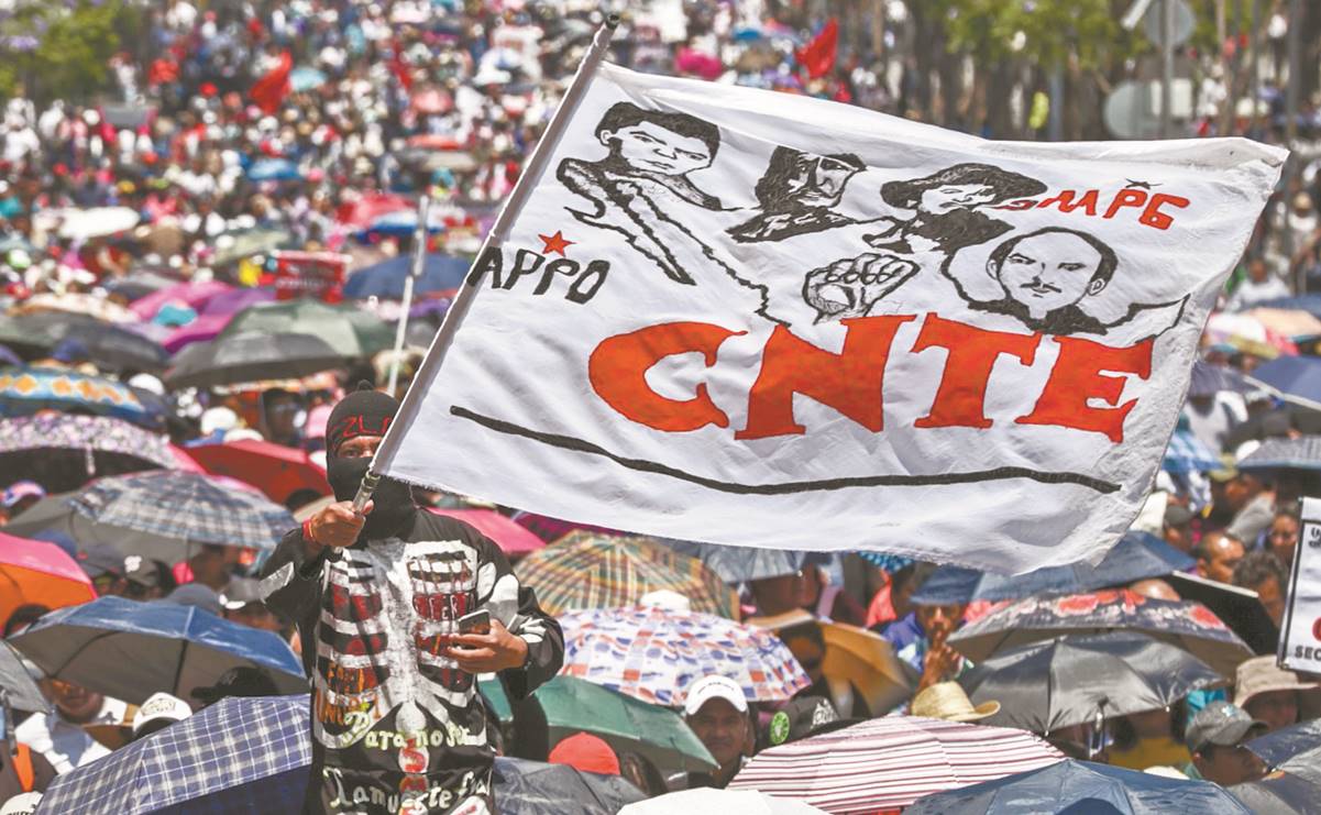 De EPN a AMLO, así han sido los conflictos de la CNTE en Chiapas con el gobierno federal