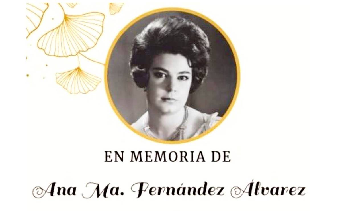 “Me encuentro muy triste por esta situación”; fallece Ana María, hermana de José Ramón Fernández