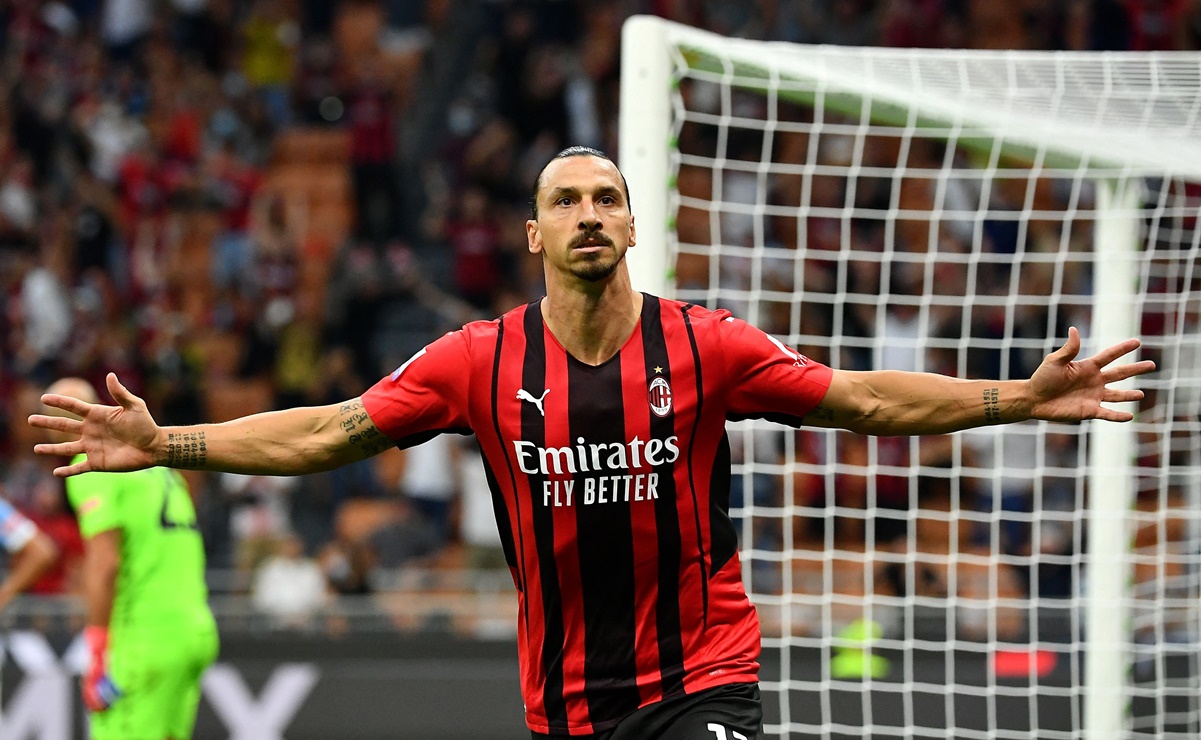Zlatan Ibrahimovic regresó tras su operación y anotó en la victoria del Milan