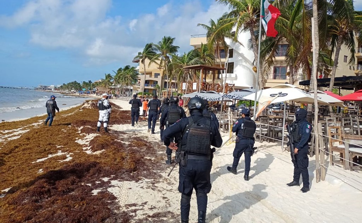 Megaoperativo contra narcomenudeo y extorsión deja 26 detenidos en Playa del Carmen