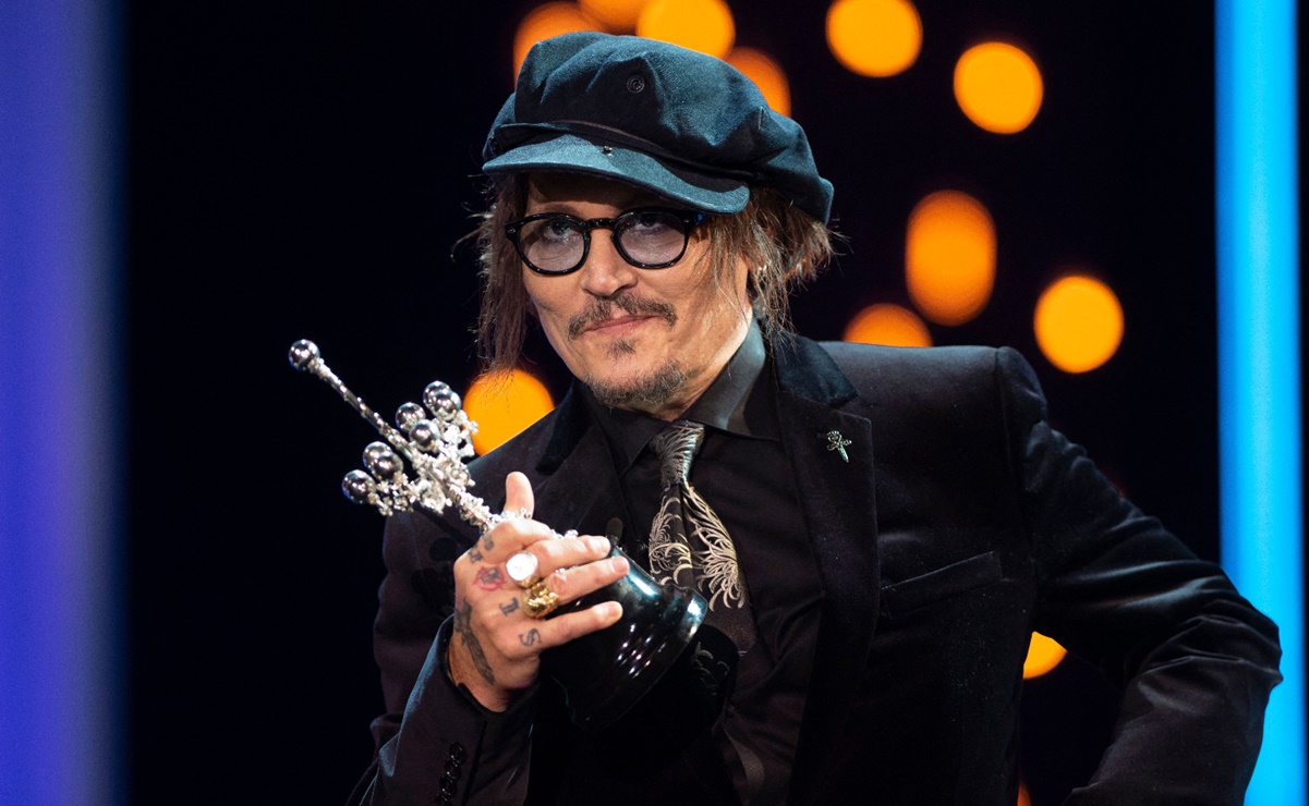 Johnny Depp recibe entre aplausos Premio Donostia a su trayectoria