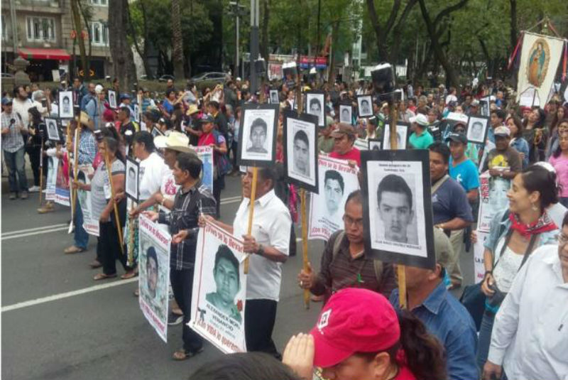 A 7 años, ven nulo avance en el caso Ayotzinapa