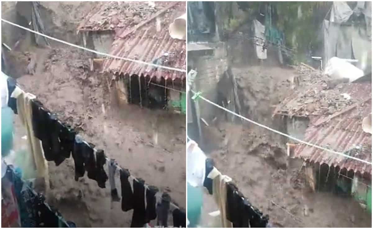 VIDEO Vecino capta en Tik Tok tremenda inundación en Ecatepec