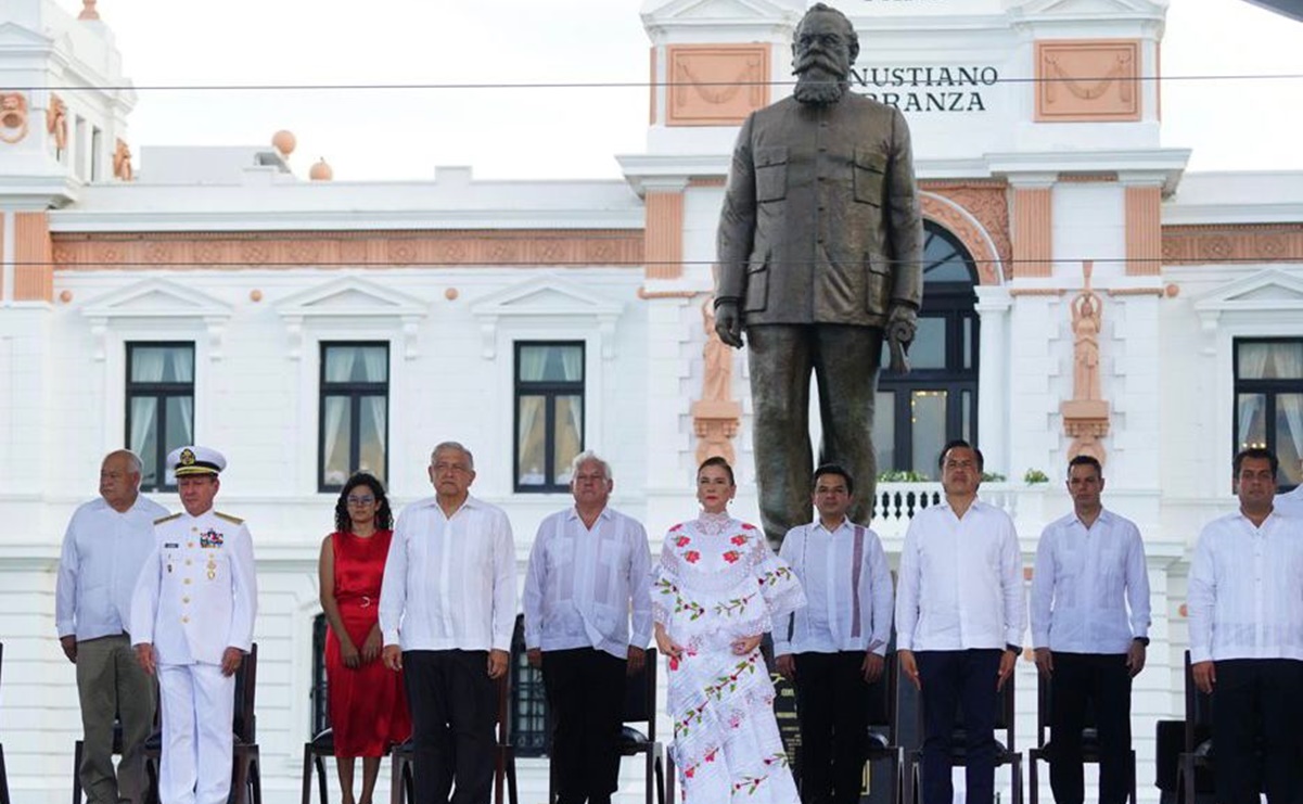 AMLO encabeza ceremonia por el Bicentenario de la Creación de la Armada de México