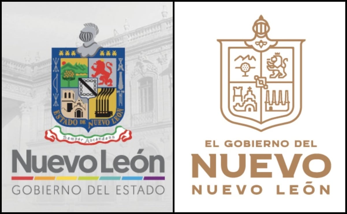 Samuel García modifica el escudo de Nuevo León y causa polémica