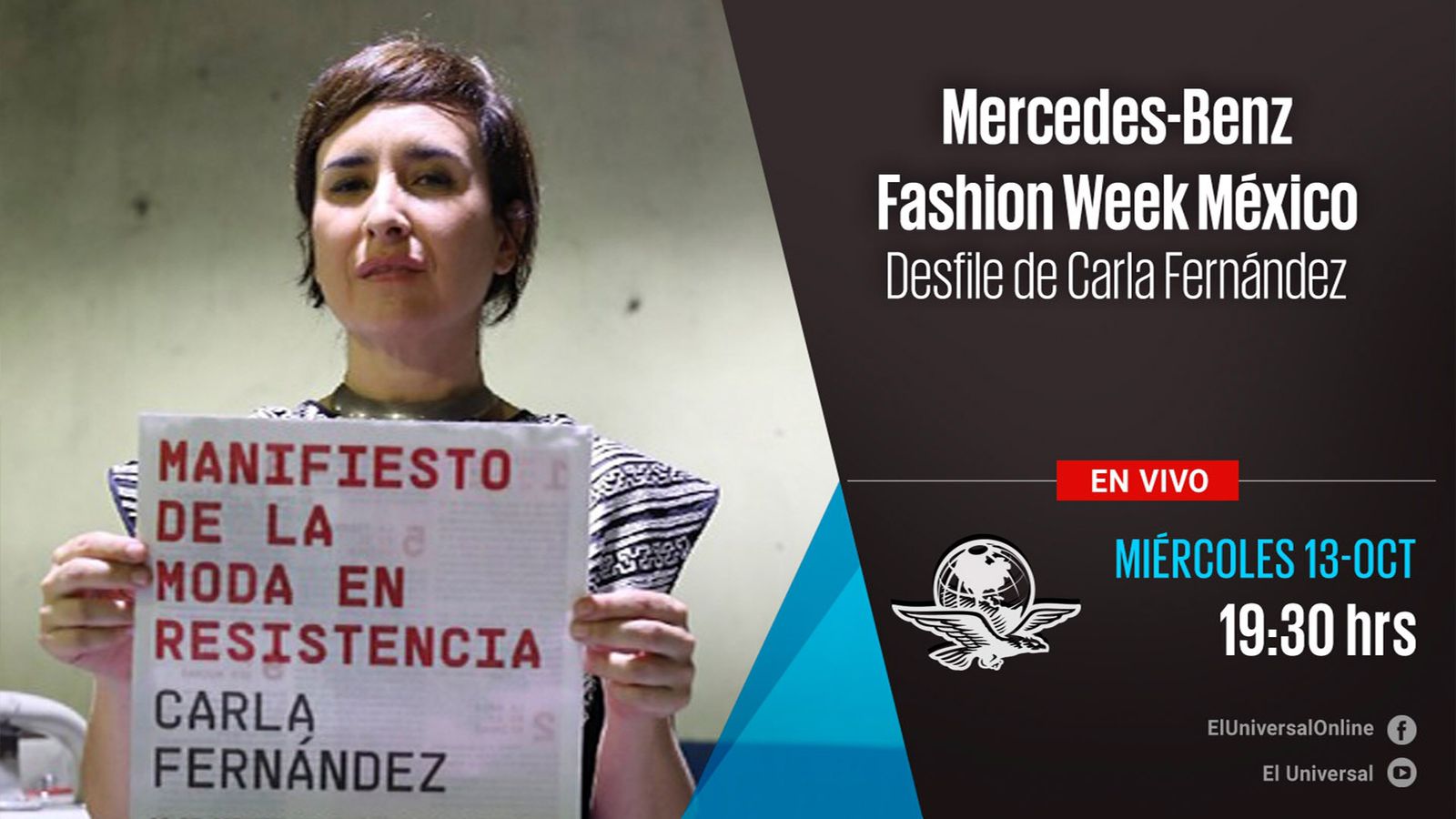 En vivo: Mercedes-Benz Fashion Week México, Desfile de Carla Fernández