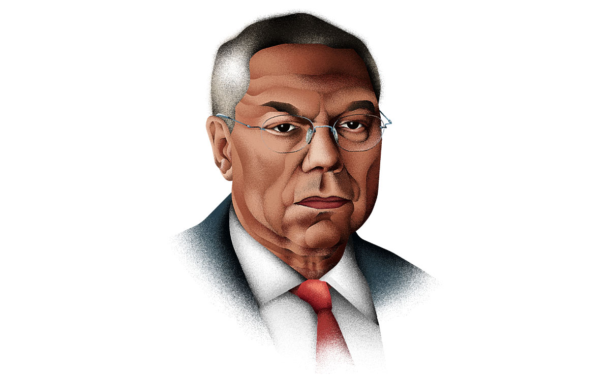 Colin Powell, una estrella manchada por la guerra en Irak