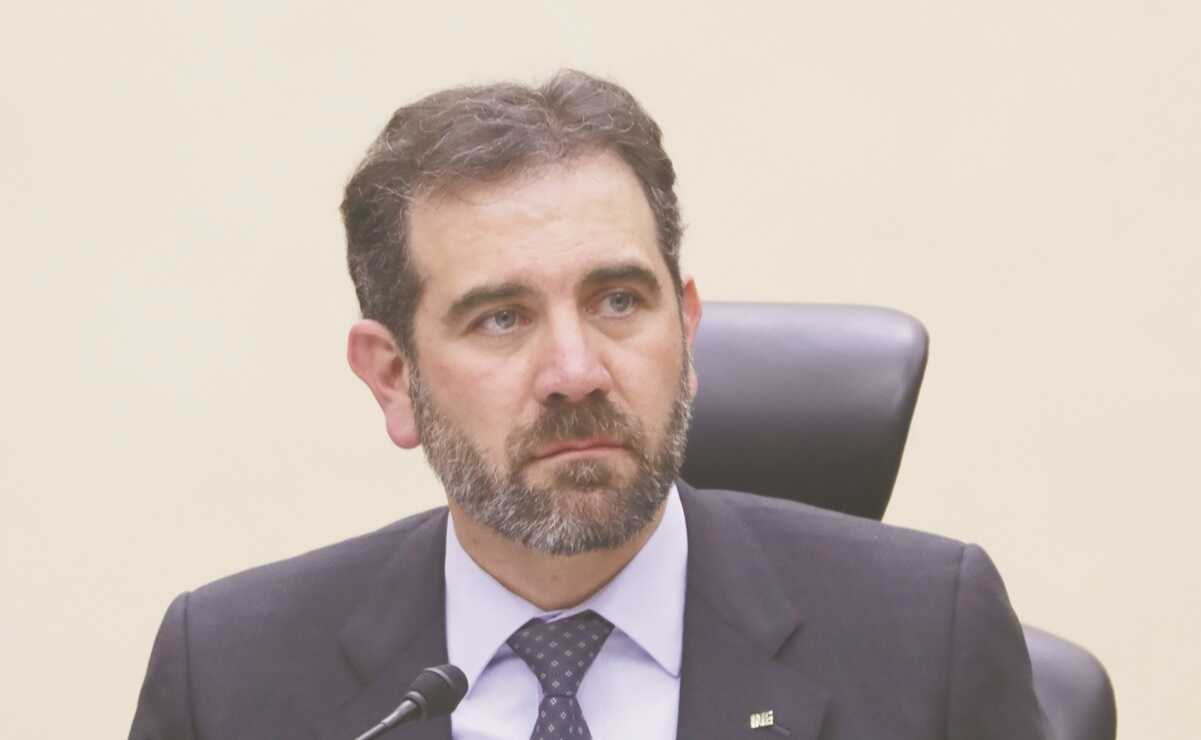 El consejero presidente del INE, Lorenzo Córdova