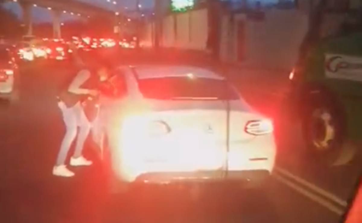 VIDEO Regresan los asaltos a automovilistas en Periférico