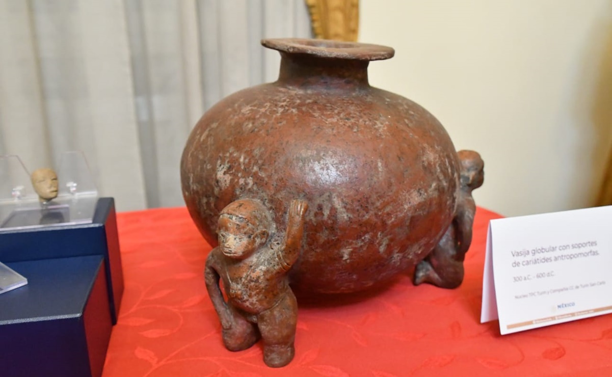 Italia restituye piezas arqueológicas a México