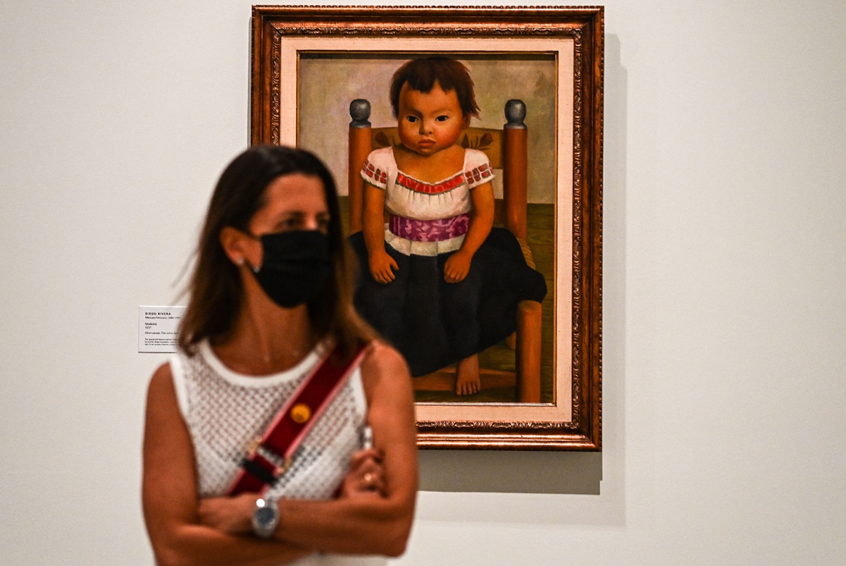 Descubren cuadro de Diego Rivera que se subastará en marzo