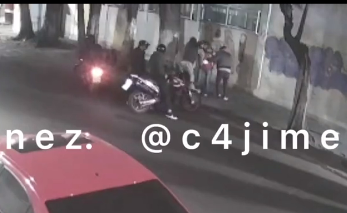 VIDEO. Registran asalto a jóvenes en calles de Tlalpan