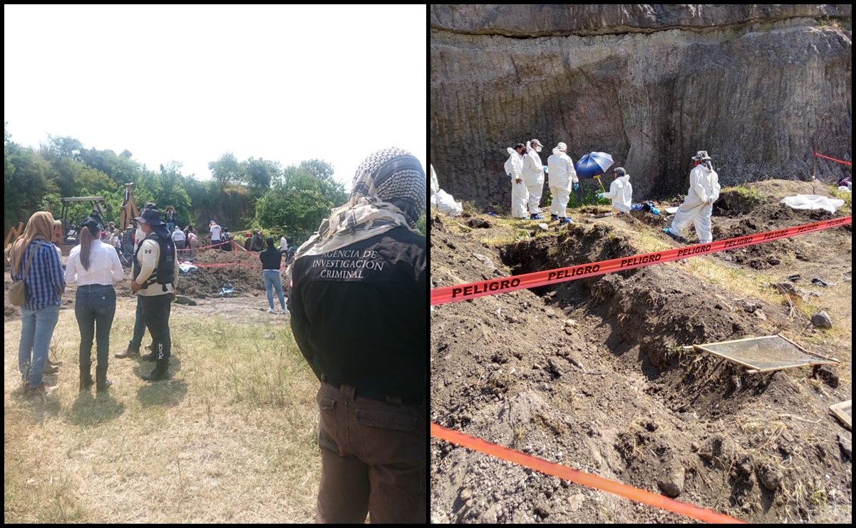 Localizan cuatro fosas clandestinas y más de 70 restos humanos en Yecapixtla, Morelos