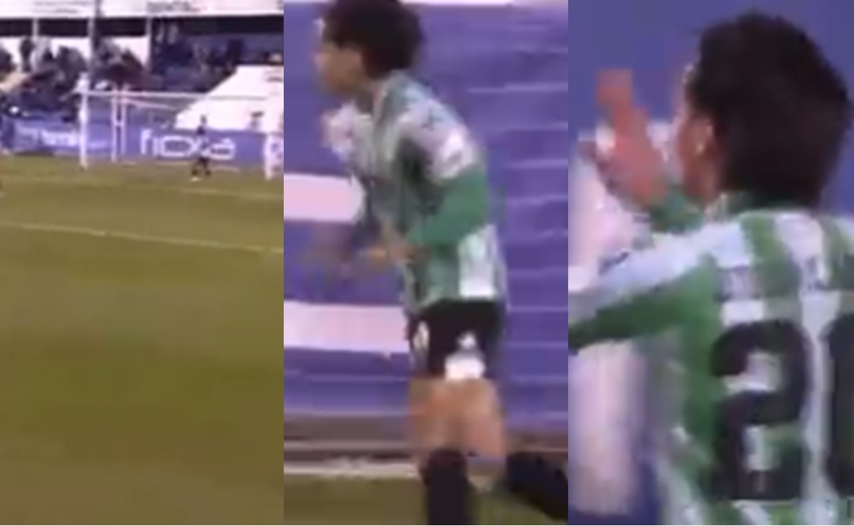 VIDEO: Diego Lainez anota con el Betis en la Copa del Rey