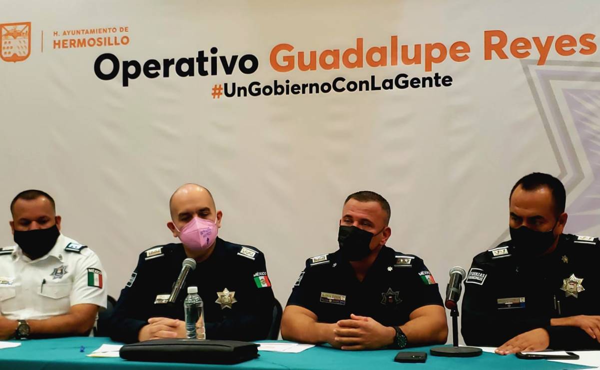 Policía de Hermosillo inicia operativo preventivo Guadalupe-Reyes 2021
