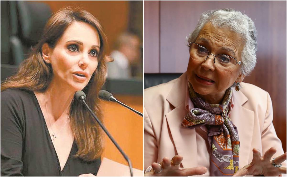Lilly Téllez llama "sinvergüenza" a Olga Sánchez Cordero por no controvertir "decretazo"