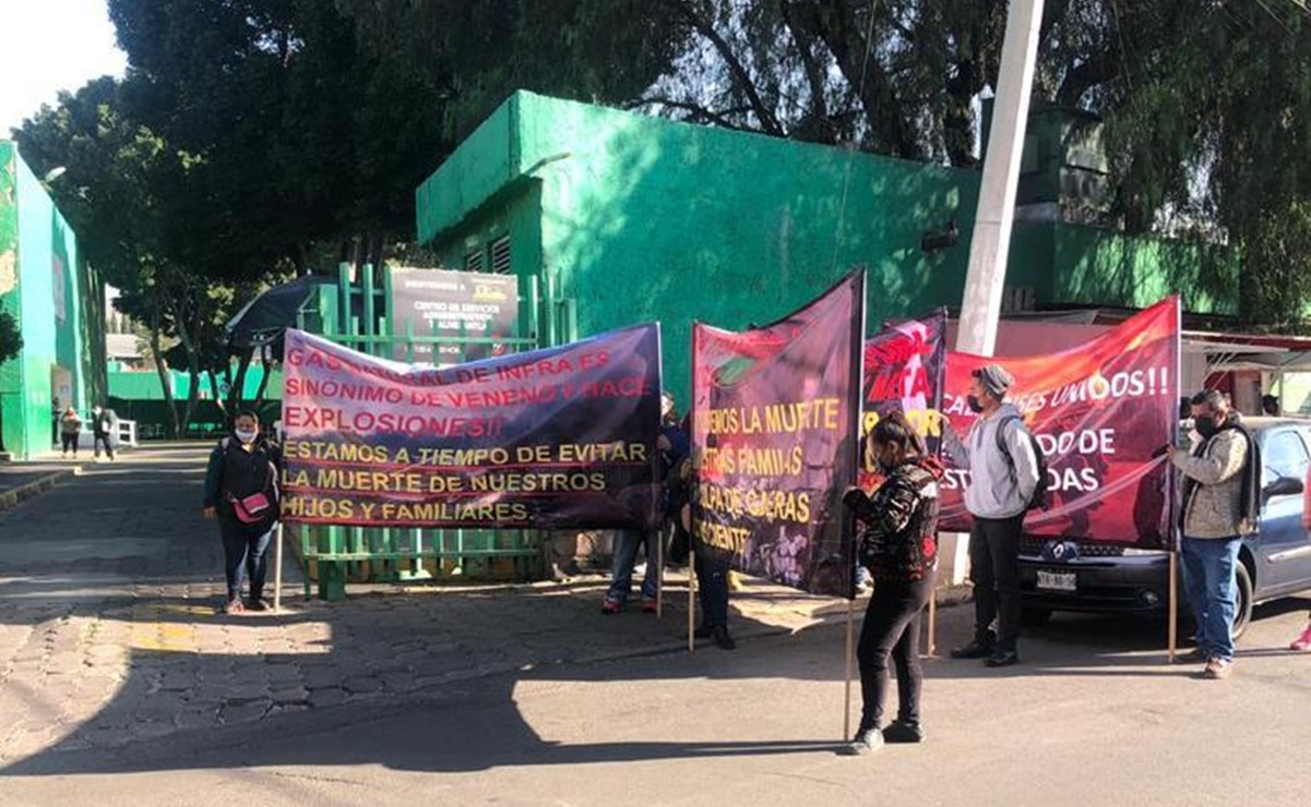 Vecinos de Naucalpan exigen cierre de gaseras que rodean Metro Cuatro Caminos