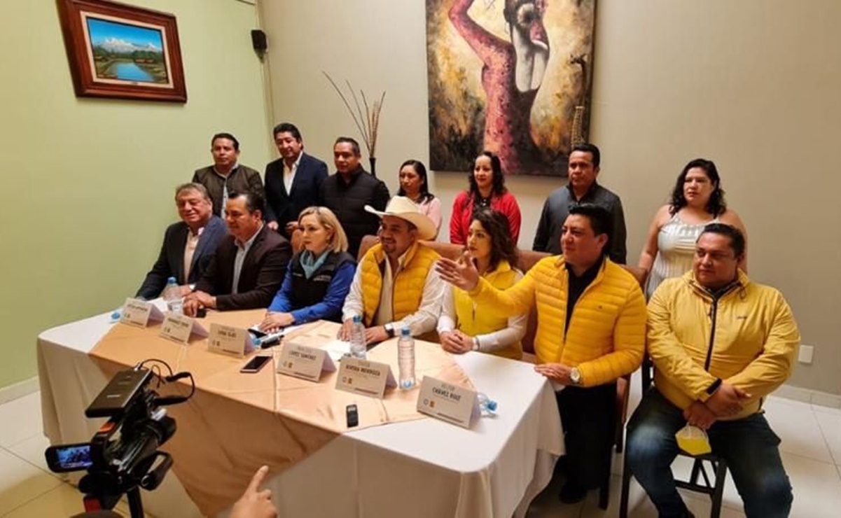PRD y PAN anuncian convenio de coalición para la gubernatura en Hidalgo