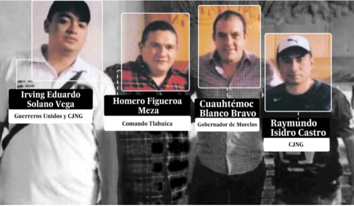 Presentan dos denuncias contra Cuauhtémoc Blanco por la foto donde aparece con líderes del crimen organizado