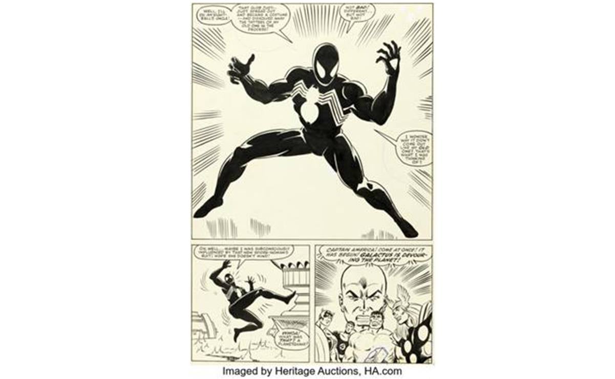 Página de cómic de Spider-Man rompe récord en subasta al venderse en 3.36 mdd