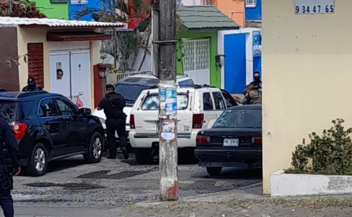 Reportan intenso tiroteo en el puerto de Veracruz