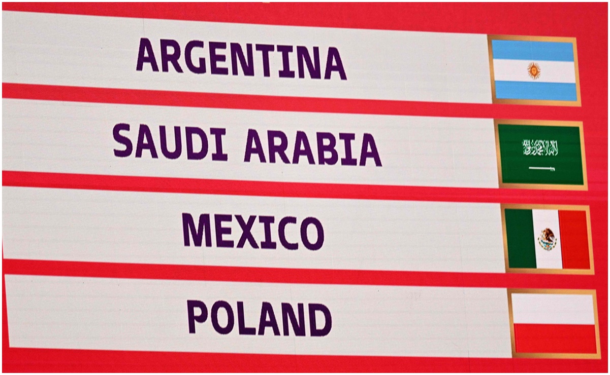 ¿México está en el grupo de la muerte de la Copa del Mundo de Qatar 2022?