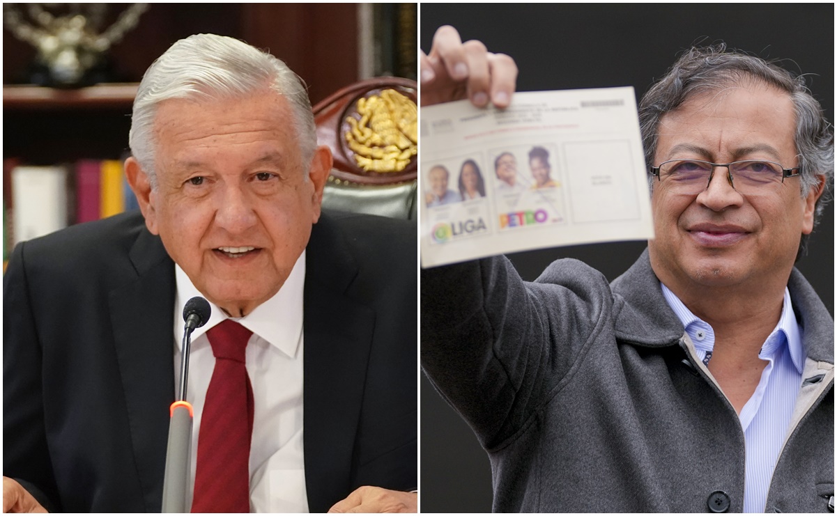 AMLO felicita al izquierdista Gustavo Petro por triunfo en elecciones de  Colombia