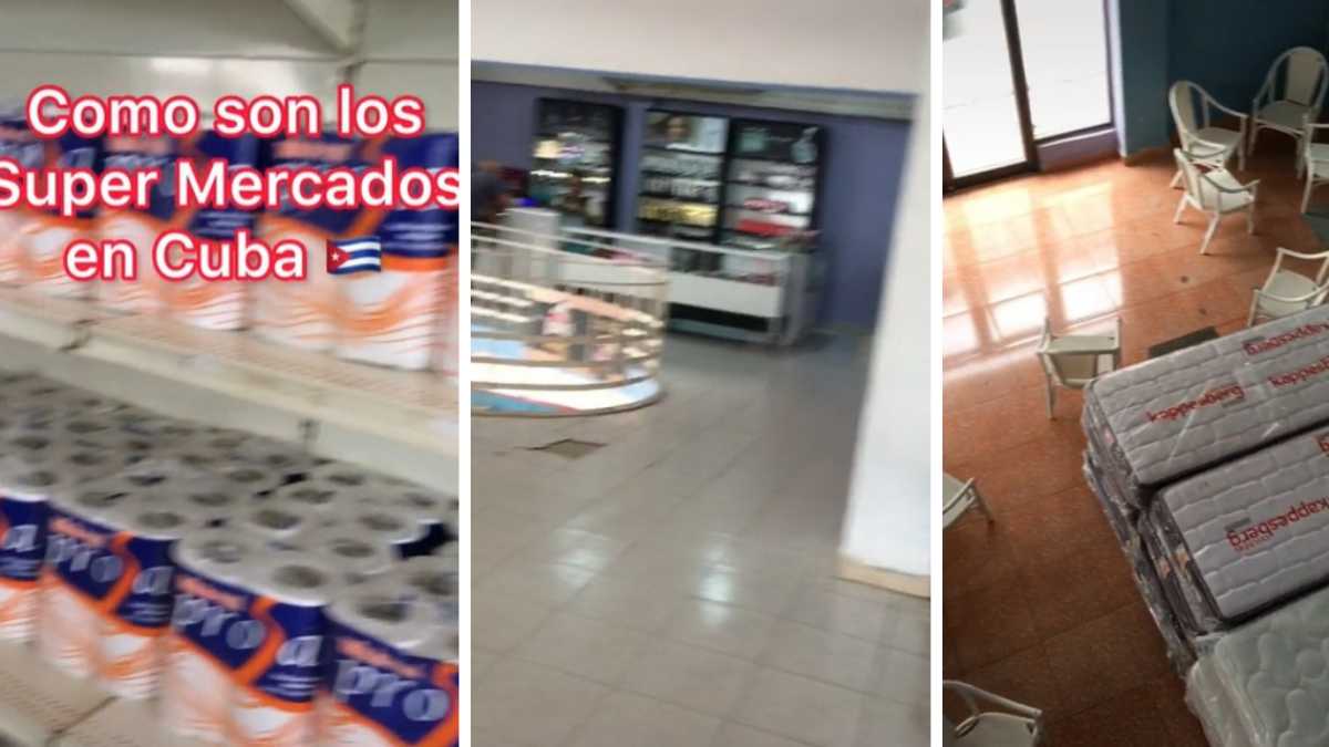 It has gone viral to show what supermarkets in Cuba look like