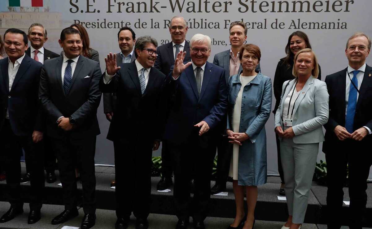 Presidente de Alemania exhorta al Senado de México a concretar acuerdo con Unión Europea