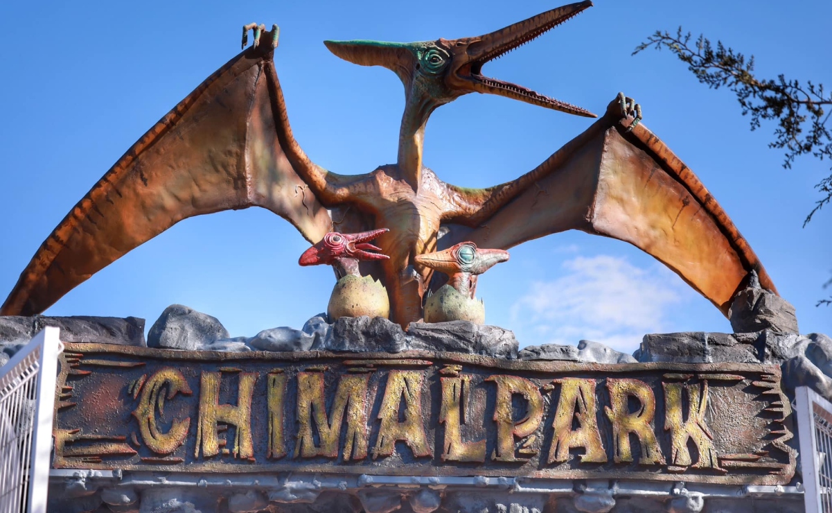 Chimalpark, el nuevo parque de dinosaurios del Edomex