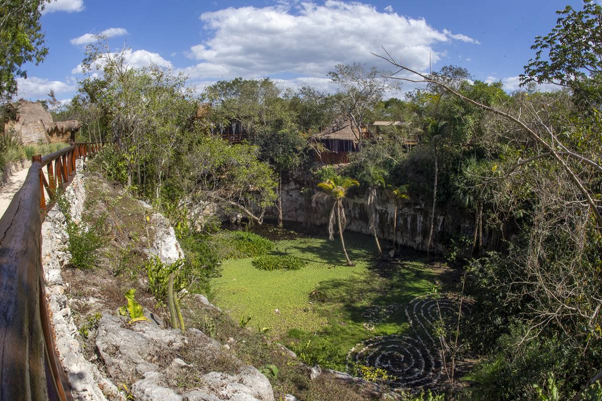 Destino Mío, con glamping y 12 cenotes en la selva de Yucatán