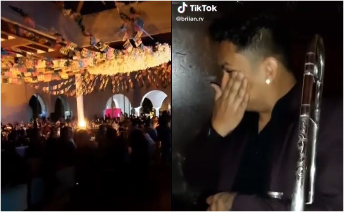 Video viral: Músico toca en boda de su ex y no puede evitar llorar