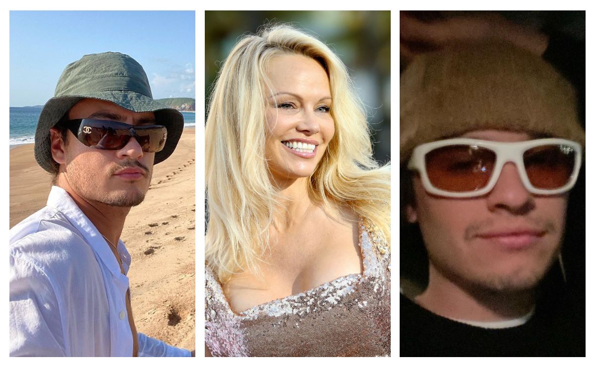 Ellos son Brandon y Dylan, los hijos de Pamela Anderson y Tommy Lee