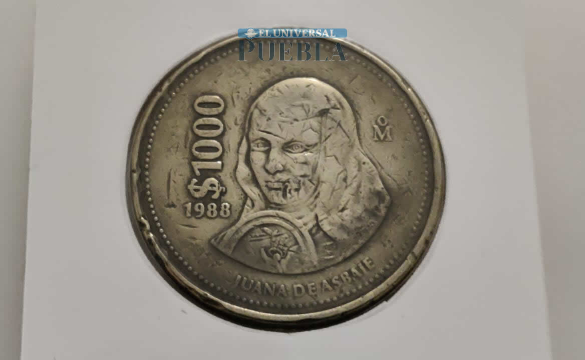 Cu&aacute;l es el valor de la moneda de 1000 pesos de Sor Juana acu&ntilde;ada en bronce