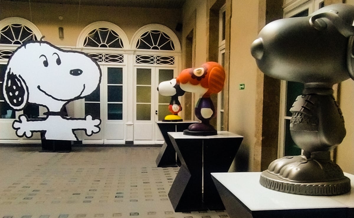 Exposición de Snoopy en CDMX 