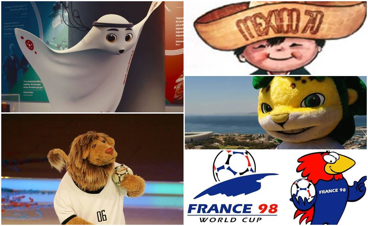 Mundial Qatar 2022: Todas las mascotas de la Copa del Mundo