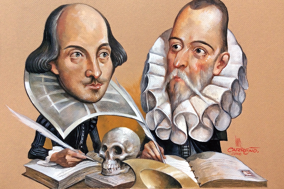 Tributo universal para Cervantes y Shakespeare