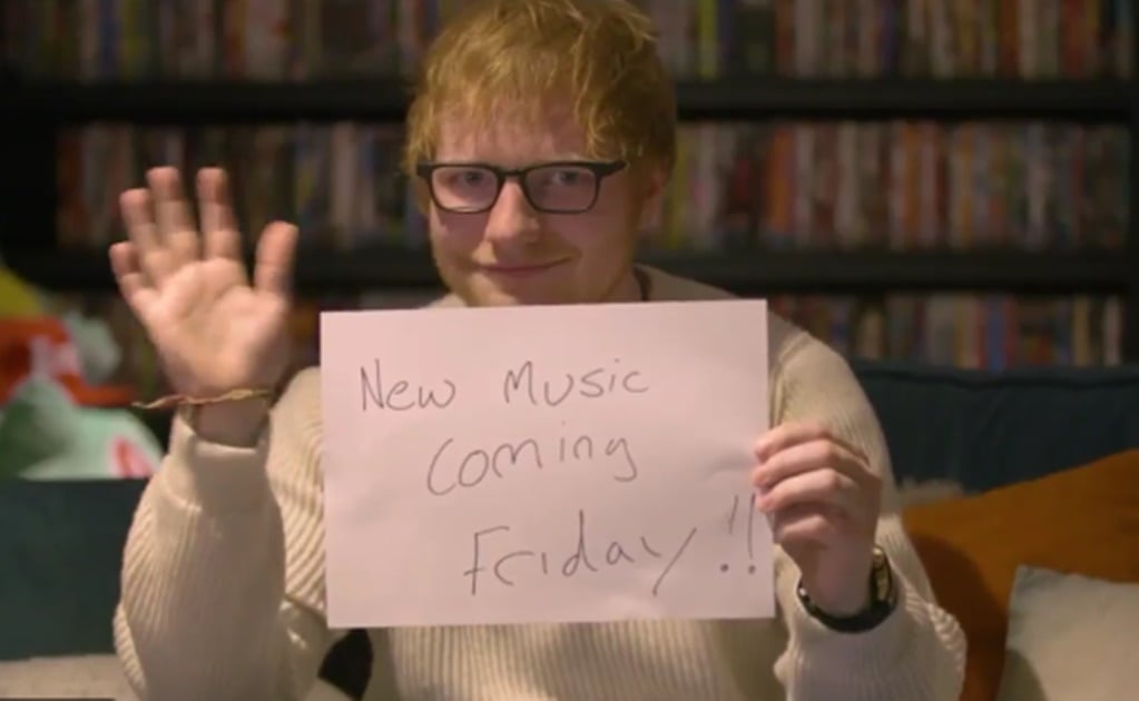 Ed Sheeran está de regreso 