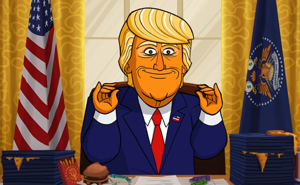 Resultado de imagen para caricatura de Trump
