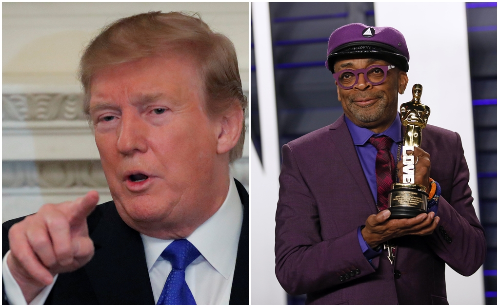 Donald Trump acusa a Spike Lee de ser "racista" contra Ã©l en discurso en los Oscar