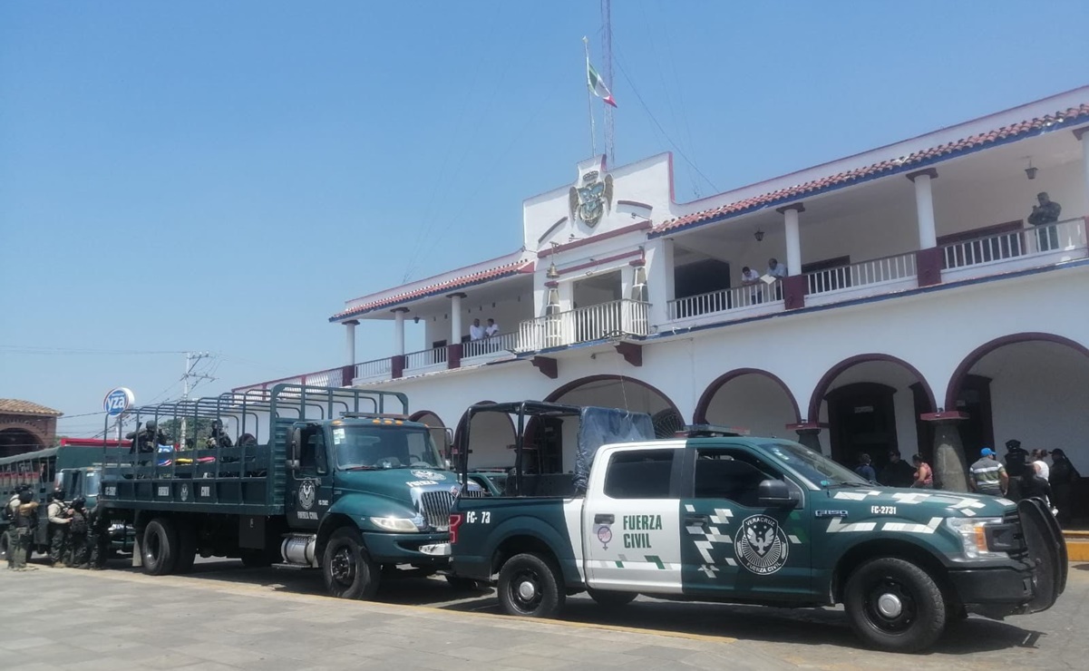 Polic&iacute;a Estatal toma control de la seguridad en Amatl&aacute;n, Veracruz